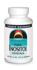 Bottle label for Source Naturals Pure Inositol 844mg dietary supplement