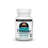 Bottle of Source Naturals Pycnogenol 50 mg Proanthocyanidin Complex with 30 tablets