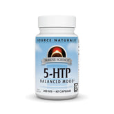 Source Naturals Serene Science 5-HTP bottle label