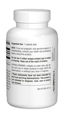 Close-up of Serene Science GABA 750mg label