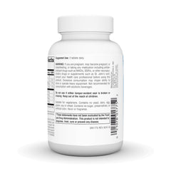 Ingredient list for Source Naturals Serene Science L-Theanine with Magnesium and GABA