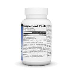 Front label of Source Naturals Serrapeptase bottle