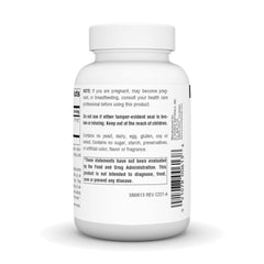 Front label of Source Naturals S-O-D Superoxide Dismutase dietary supplement