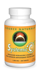 Source Naturals Systemic C 1000mg bottle front label
