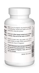 Taurine 1000 mg bottle label close-up