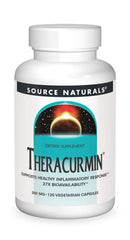 Source Naturals Theracurmin 300 mg bottle with 120 vegetarian capsules