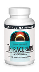 SOURCE NATURALS Theracurmin 300 mg vegetable capsule bottle – front view