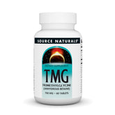 Source Naturals TMG 750mg bottle label