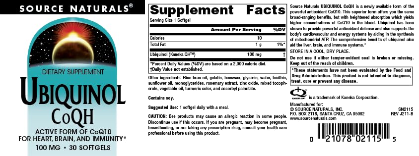 Bottle showing 30 softgels per bottle
