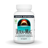 Bottle of Source Naturals Ultra-Mag 60 vegan tablets