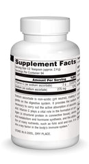 Packaging and crystal form of Source Naturals Vitamin C Sodium Ascorbate Crystals