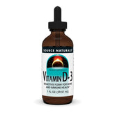 Source Naturals Vitamin D-3 Liquid Drops 2000 IU bottle with dropper
