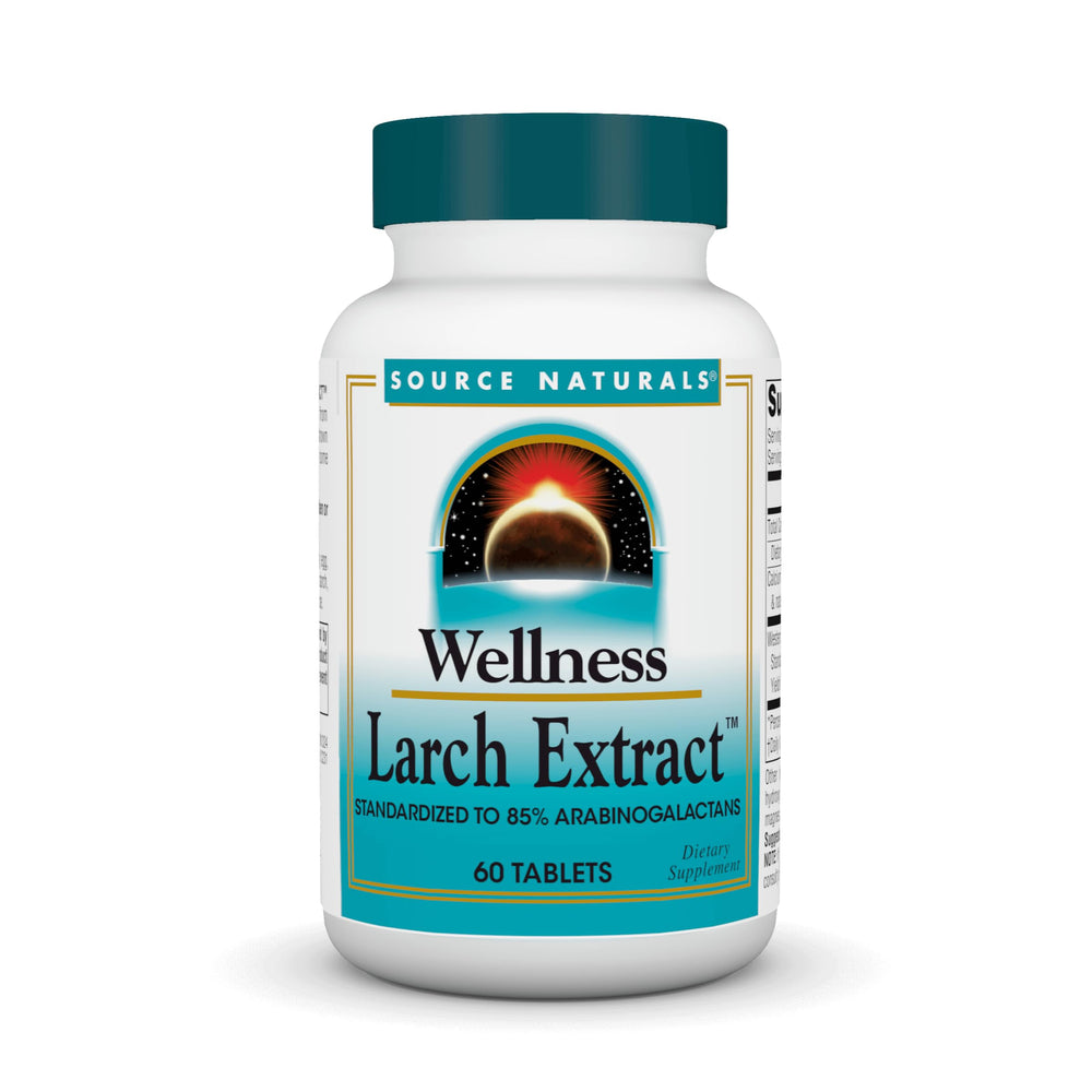 Bottle of Source Naturals Wellness Larch Extract