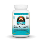 ZincMunity bottle with label showing 50 mg zinc