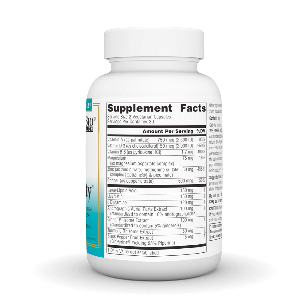 ZincMunity vegetarian capsules, 50 mg zinc per serving