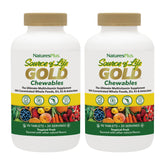 Bottle label of NaturesPlus Source of Life Gold Multivitamin