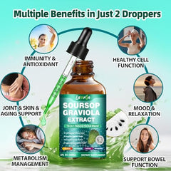 Daily use drops being drawn from the bottle with a dropper