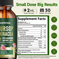 Antioxidant support from soursop and Vitamin C