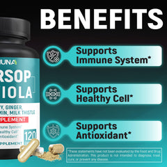 Black Peper listed among ingredients for Soursop Graviola Capsules