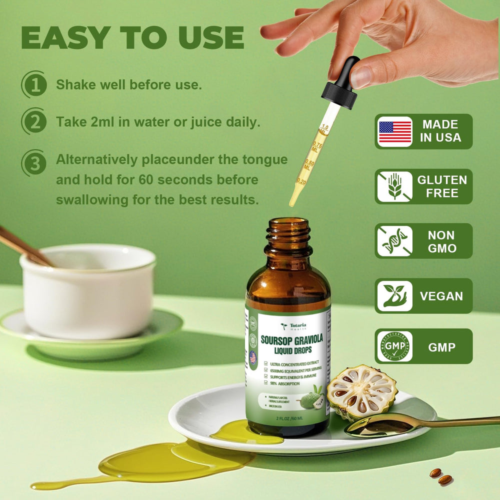 Digestive health support image for Soursop Drops