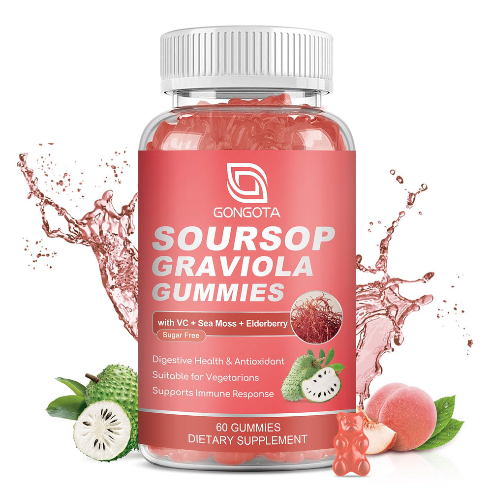 Soursop Graviola Gummies with 2200mg per 2 gummies