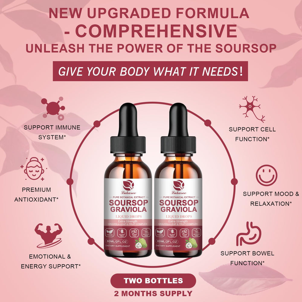 Immunity support image for Soursop liquid drop