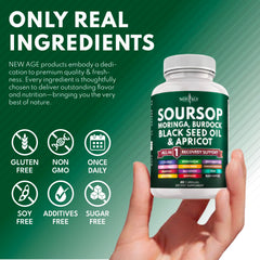 Close-up of a 120-capsule bottle