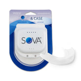 Front view of SOVA 3D Night Guard with Case, 2.0mm thickness