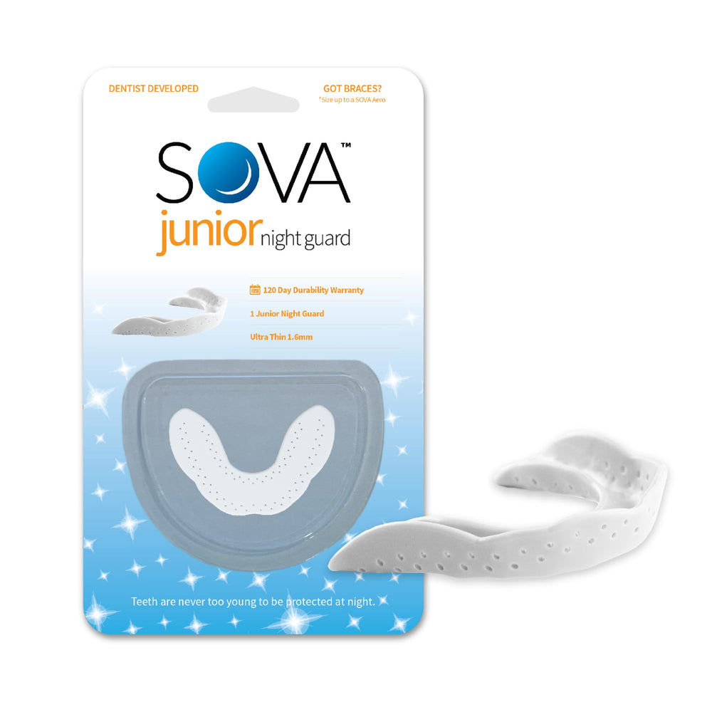 SOVA Junior Night Guard Snow White 1.6mm thin front view