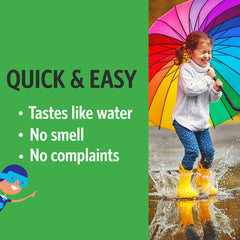 Dosing by weight guide for children ages 4 and up