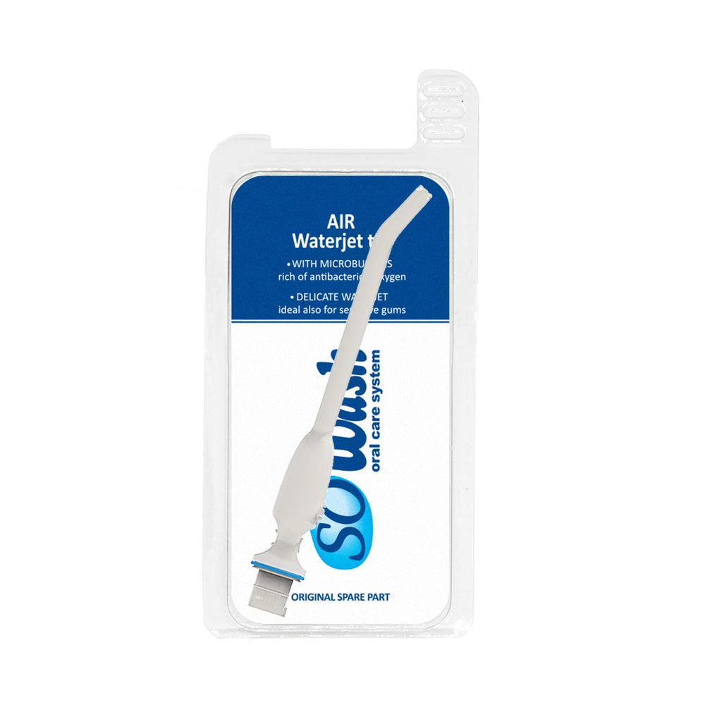 SoWash Air Tip microbubble water jet close-up
