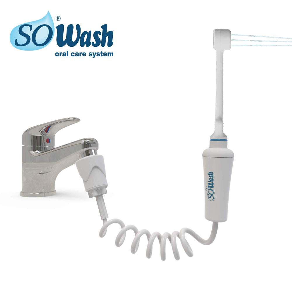 Refill pack with 2 SoWash massage tips for the water flosser