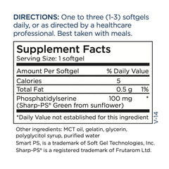 Diagram of enzymatic processing of soy phospholipids for Cogni-PS