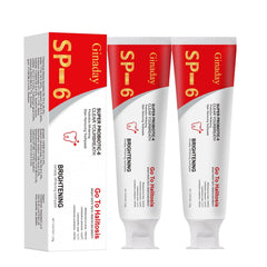 2 Pcs SP-6 Brightening Probiotic Toothpaste front view