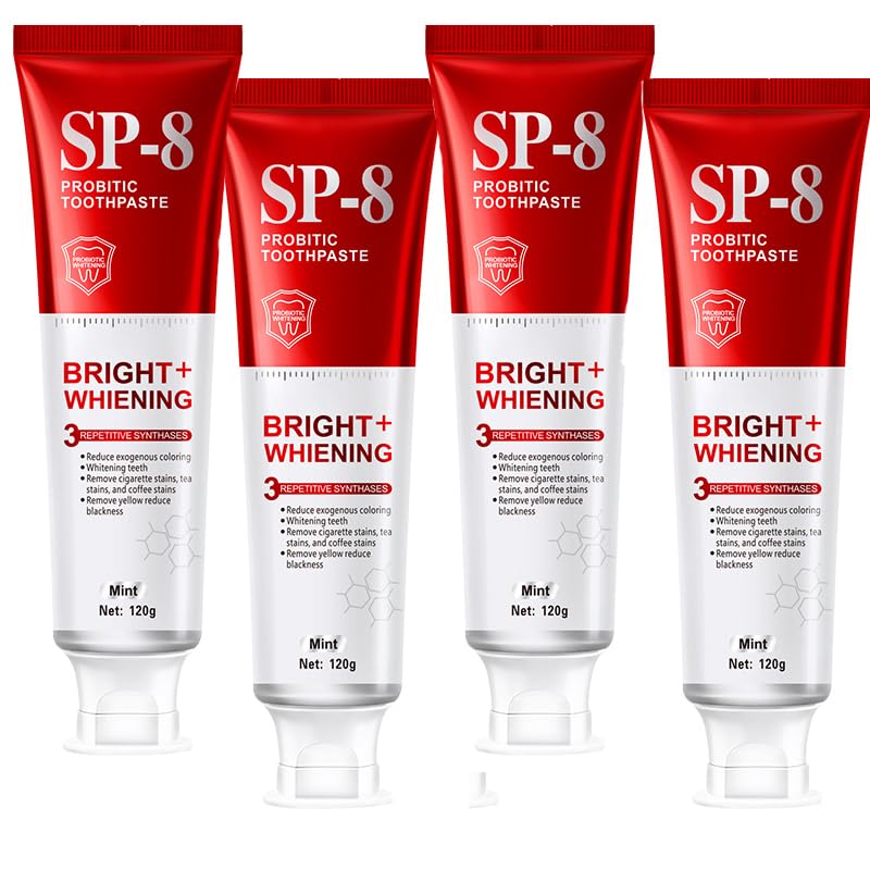 Hero image of SP-8 Probiotics Whitening Toothpaste (4-pack)