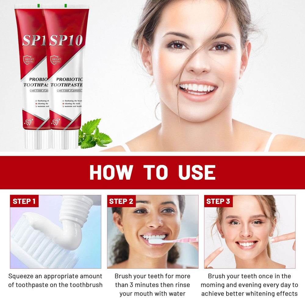 Two-piece Sp10 toothpaste set