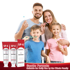 Fluoride-free toothpaste suitable for sensitive teeth