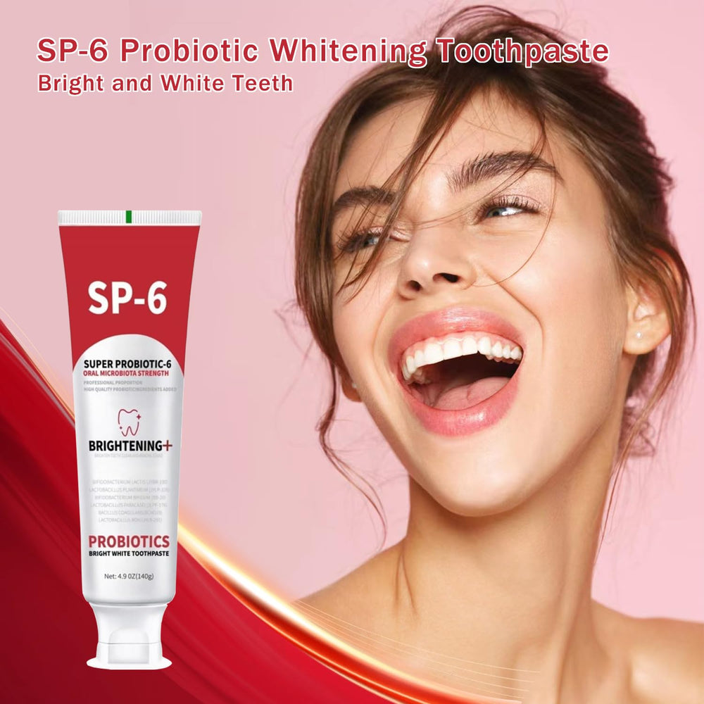 Illustration of six natural probiotics blend