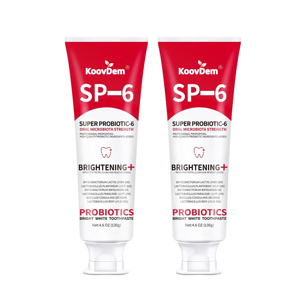 SP-6 Probiotics Whitening Toothpaste Red tube – front view