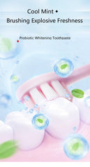 Enamel protection and gum health benefits iconography