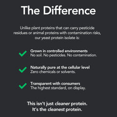 Spacemilk unflavored protein powder on baking setup for neutral protein boost.