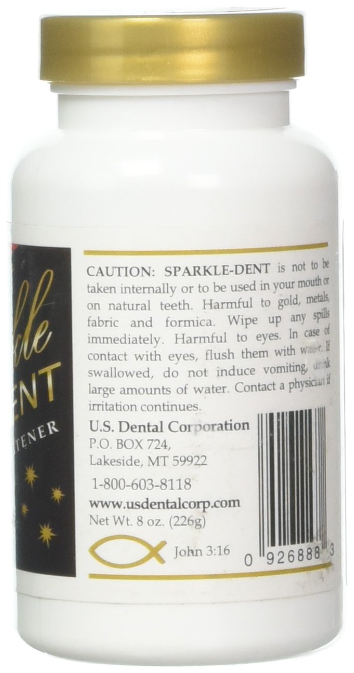 Denture cleaner removing tartar and stains