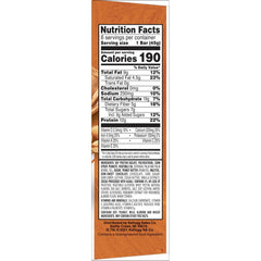 Special K chocolate peanut butter bar close-up highlights creamy texture and quality.