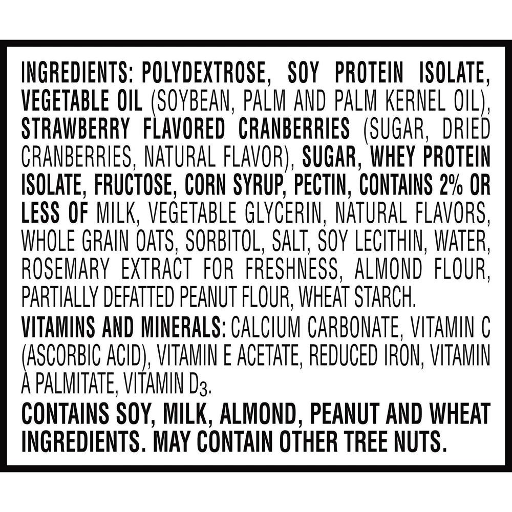 Special K Bar Protein Meal Bar crispy soy and corn puffs offer a satisfying bite