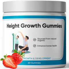 SPEORARY Heightener gummies bottle closeup highlighting a tasty daily wellness option