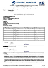 Packaging label for Spermidine 3HCL supplement