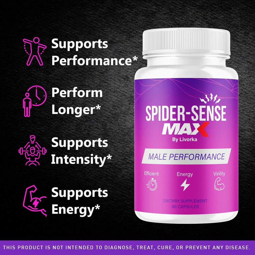 Two-bottle 2-pack of Spider Sense Max for men