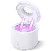 Top view of spieokgt Ultrasonic Retainer Cleaner Machine with lid closed