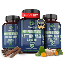 Spike Protein Supplement hero image featuring My-Pro Stack