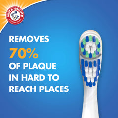 Graphic showing removal of gumline plaque